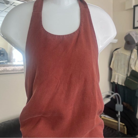 Vetta THE TWO PIECE HALTER DRESS / reversible skirt/ Small - Picture 7 of 8